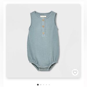 18 Month Greyson Gauze Romper NWT